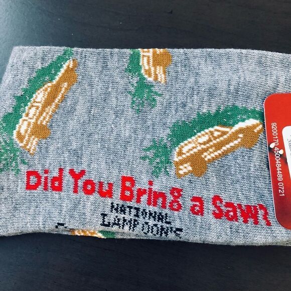 National Lampoon Christmas Griswold Family Vacation Fun Socks - Picture 3 of 3